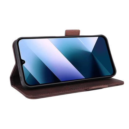 For Xiaomi Poco C95 Pro Magnetic Clasp Leather Phone Case(Brown)