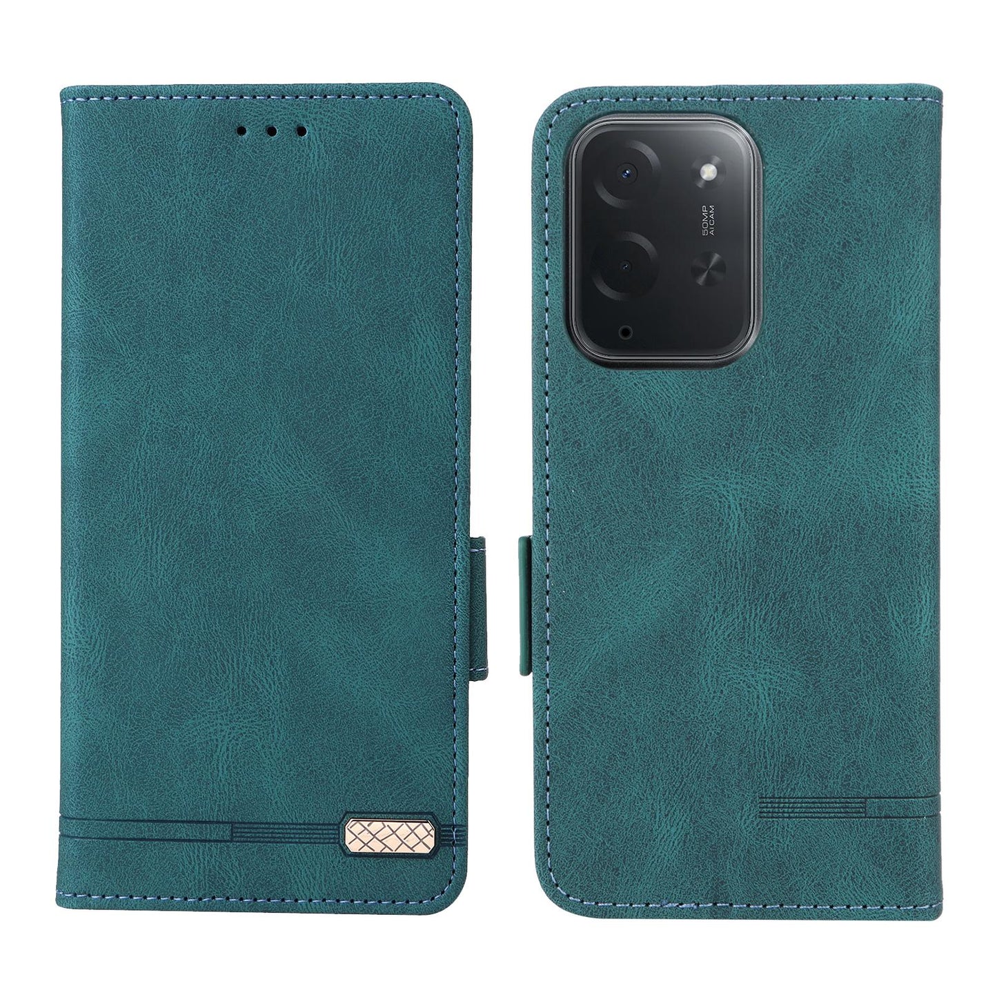 For Xiaomi Poco C95 Pro Magnetic Clasp Leather Phone Case(Green)