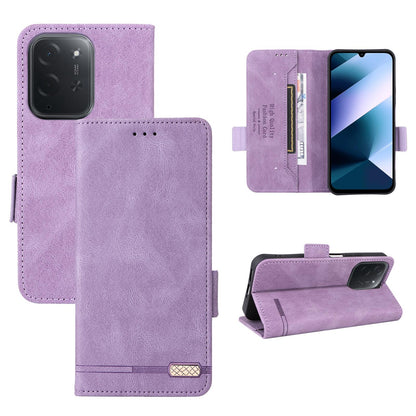 For Xiaomi Poco C95 Pro Magnetic Clasp Leather Phone Case(Purple)
