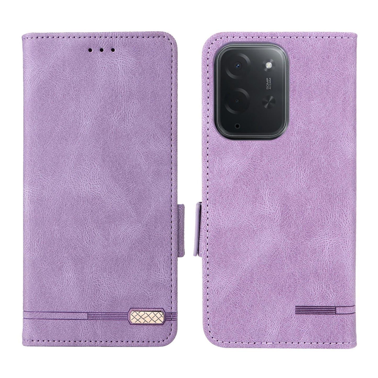 For Xiaomi Poco C95 Pro Magnetic Clasp Leather Phone Case(Purple)