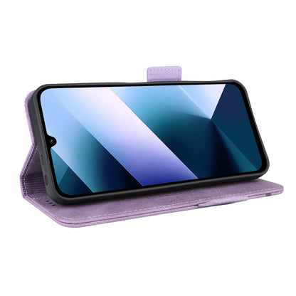 For Xiaomi Poco C95 Pro Magnetic Clasp Leather Phone Case(Purple)