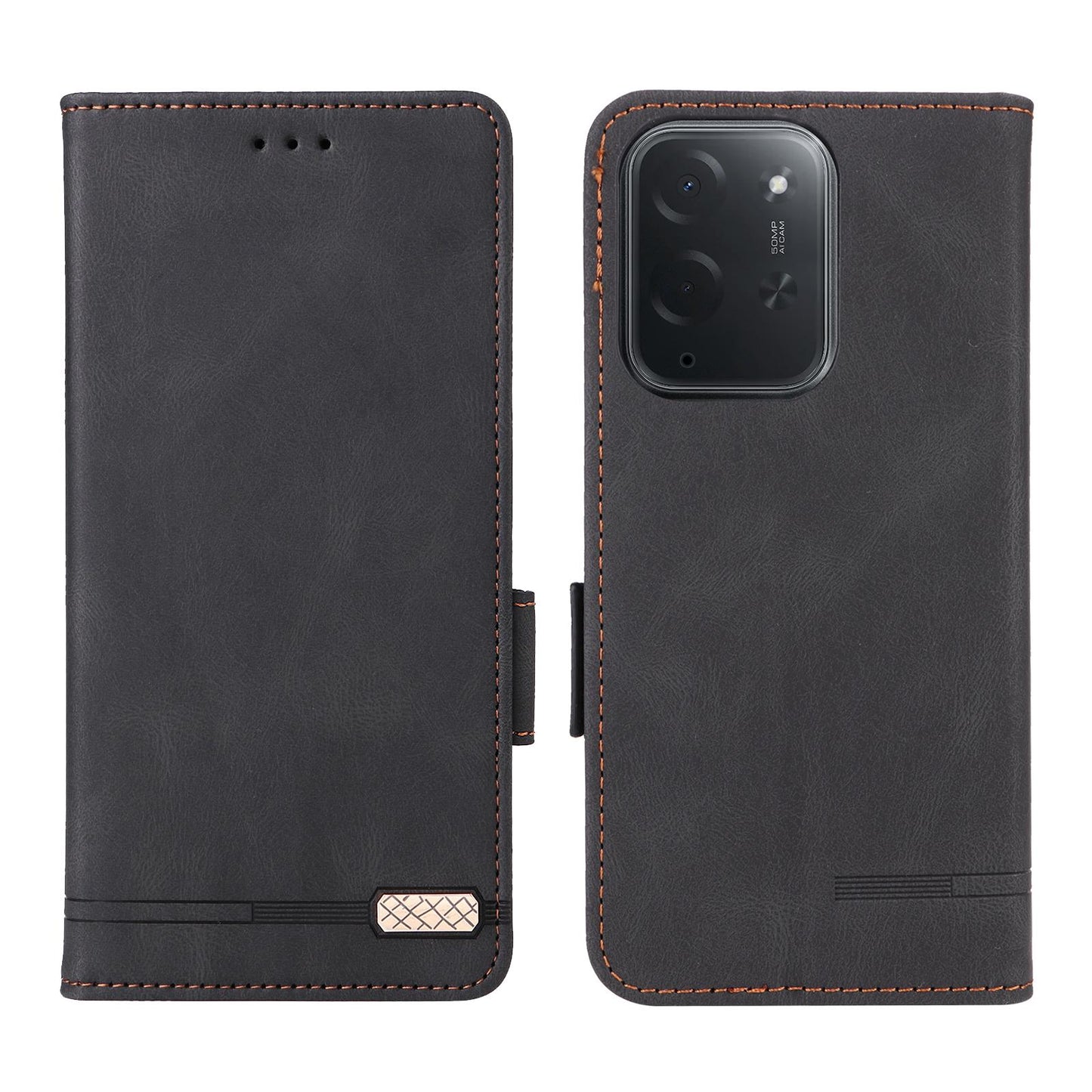 For Xiaomi Poco C95 Pro Magnetic Clasp Leather Phone Case(Black)