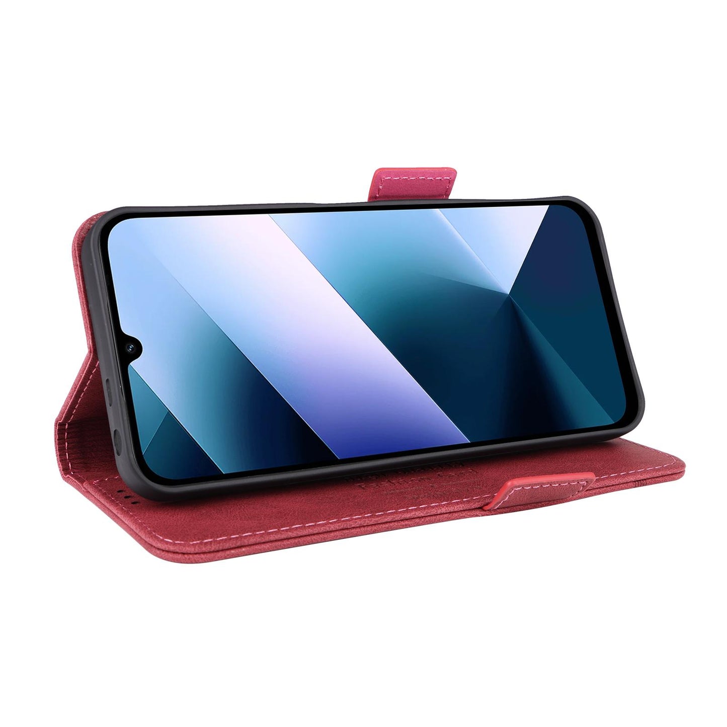For Xiaomi Poco C95 Pro Magnetic Clasp Leather Phone Case(Red)