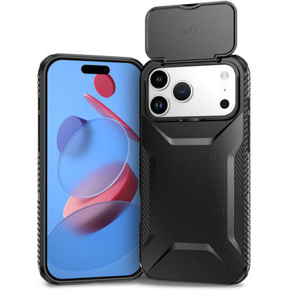 For iPhone 18 Pro Max / 18 Pro Max Sliding Camshield Phone Case - Black - EDA006651722D