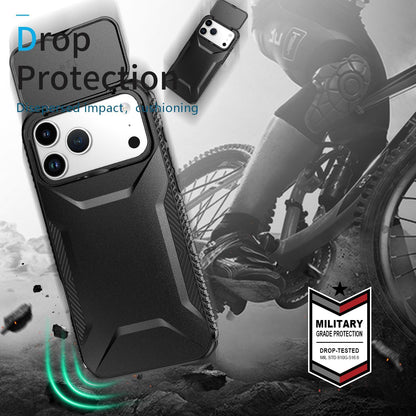 For iPhone 18 Pro Max / 18 Pro Max Sliding Camshield Phone Case - Black - EDA006651722D