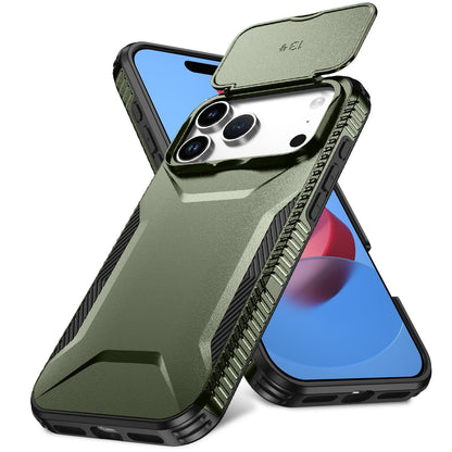 For iPhone 18 Pro / 18 Pro Sliding Camshield Phone Case - Alpine Green - EDA006651723A