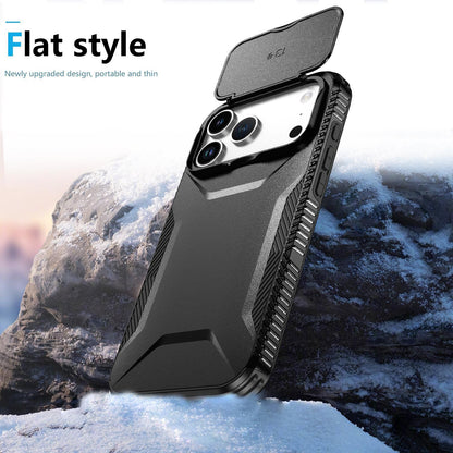 For iPhone 18 Pro / 18 Pro Sliding Camshield Phone Case - Black - EDA006651723D