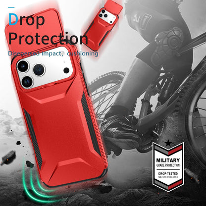 For iPhone 18 Pro / 18 Pro Sliding Camshield Phone Case - Red - EDA006651723E