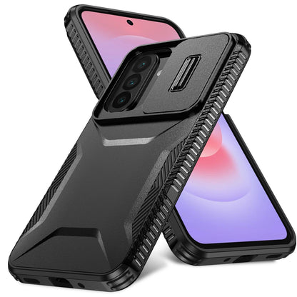 For Galaxy A27 5G Sliding Camshield Phone Case - Black - EDA006652213D