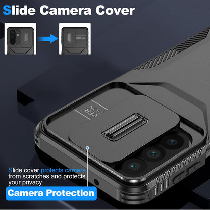For Galaxy A27 5G Sliding Camshield Phone Case - Black - EDA006652213D