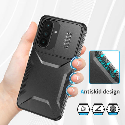 For Galaxy A27 5G Sliding Camshield Phone Case - Black - EDA006652213D