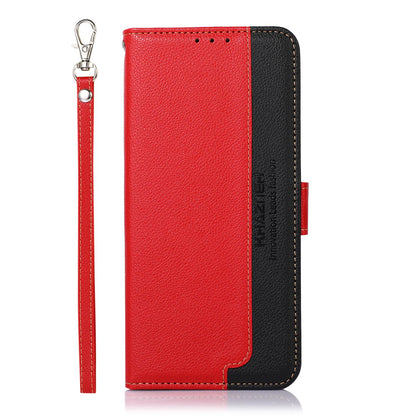 For Redmi K90 Pro Max/Poco F8 Ultra KHAZNEH Litchi Texture Leather RFID Phone Case(Red)