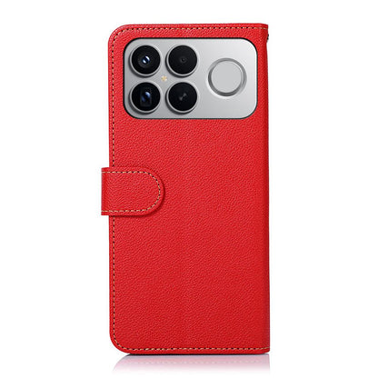 For Redmi K90 Pro Max/Poco F8 Ultra KHAZNEH Litchi Texture Leather RFID Phone Case(Red)