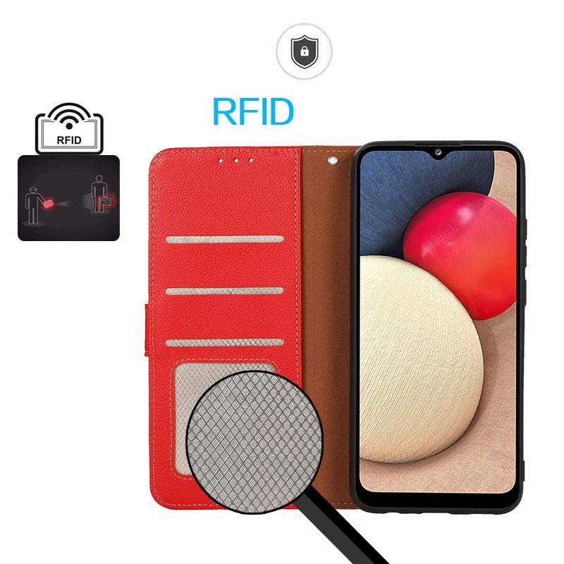 For Redmi K90 Pro Max/Poco F8 Ultra KHAZNEH Litchi Texture Leather RFID Phone Case(Red)