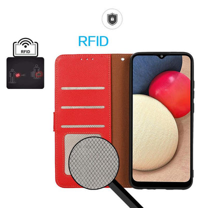 For Redmi K90 Pro Max/Poco F8 Ultra KHAZNEH Litchi Texture Leather RFID Phone Case(Red)