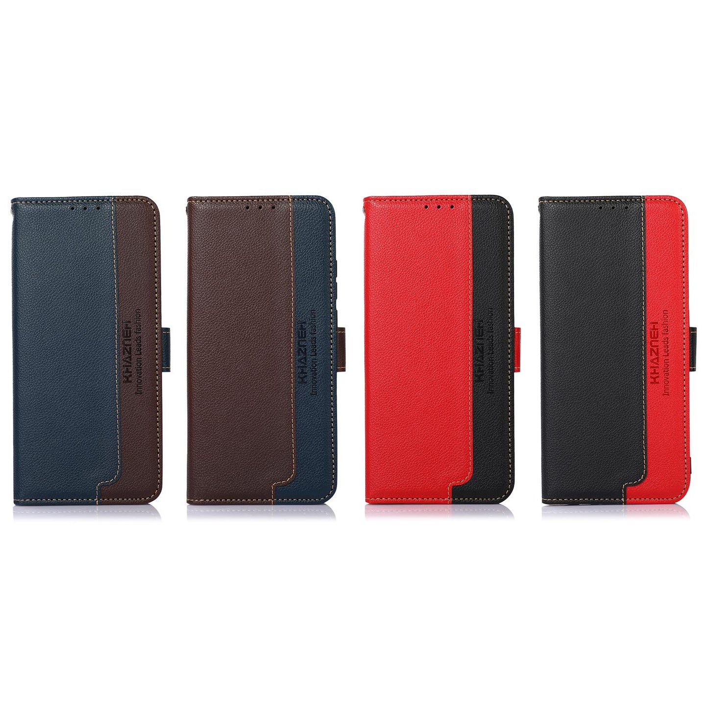 For Redmi K90 Pro Max/Poco F8 Ultra KHAZNEH Litchi Texture Leather RFID Phone Case(Brown)