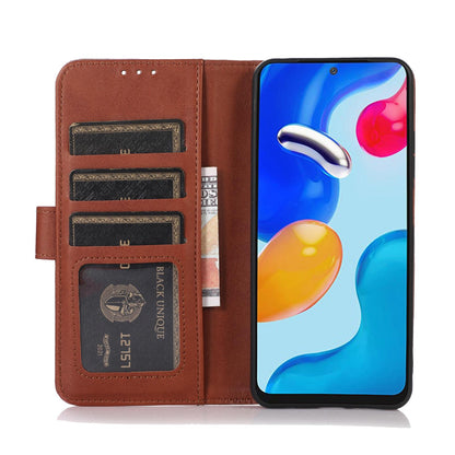 For Redmi K90 Pro Max/Poco F8 Ultra Cow Texture Leather Phone Case(Brown)