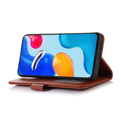 For Redmi K90 Pro Max/Poco F8 Ultra Cow Texture Leather Phone Case(Brown)