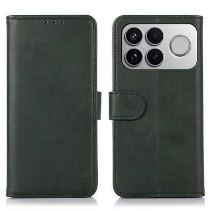 For Redmi K90 Pro Max/Poco F8 Ultra Cow Texture Leather Phone Case(Green)