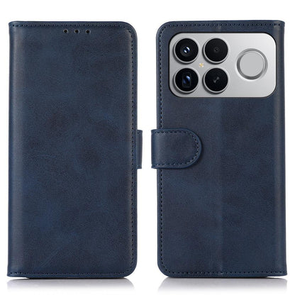 For Redmi K90 Pro Max/Poco F8 Ultra Cow Texture Leather Phone Case(Blue)