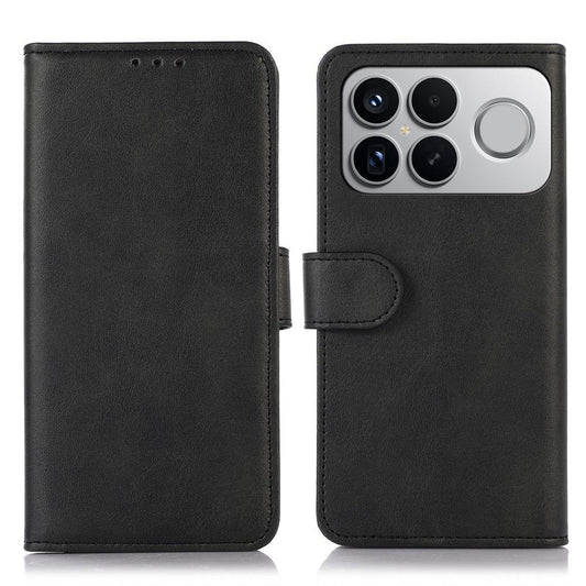 For Redmi K90 Pro Max/Poco F8 Ultra Cow Texture Leather Phone Case(Black)