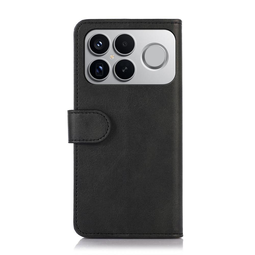 For Redmi K90 Pro Max/Poco F8 Ultra Cow Texture Leather Phone Case(Black)