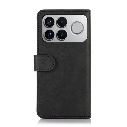 For Redmi K90 Pro Max/Poco F8 Ultra Cow Texture Leather Phone Case(Black)