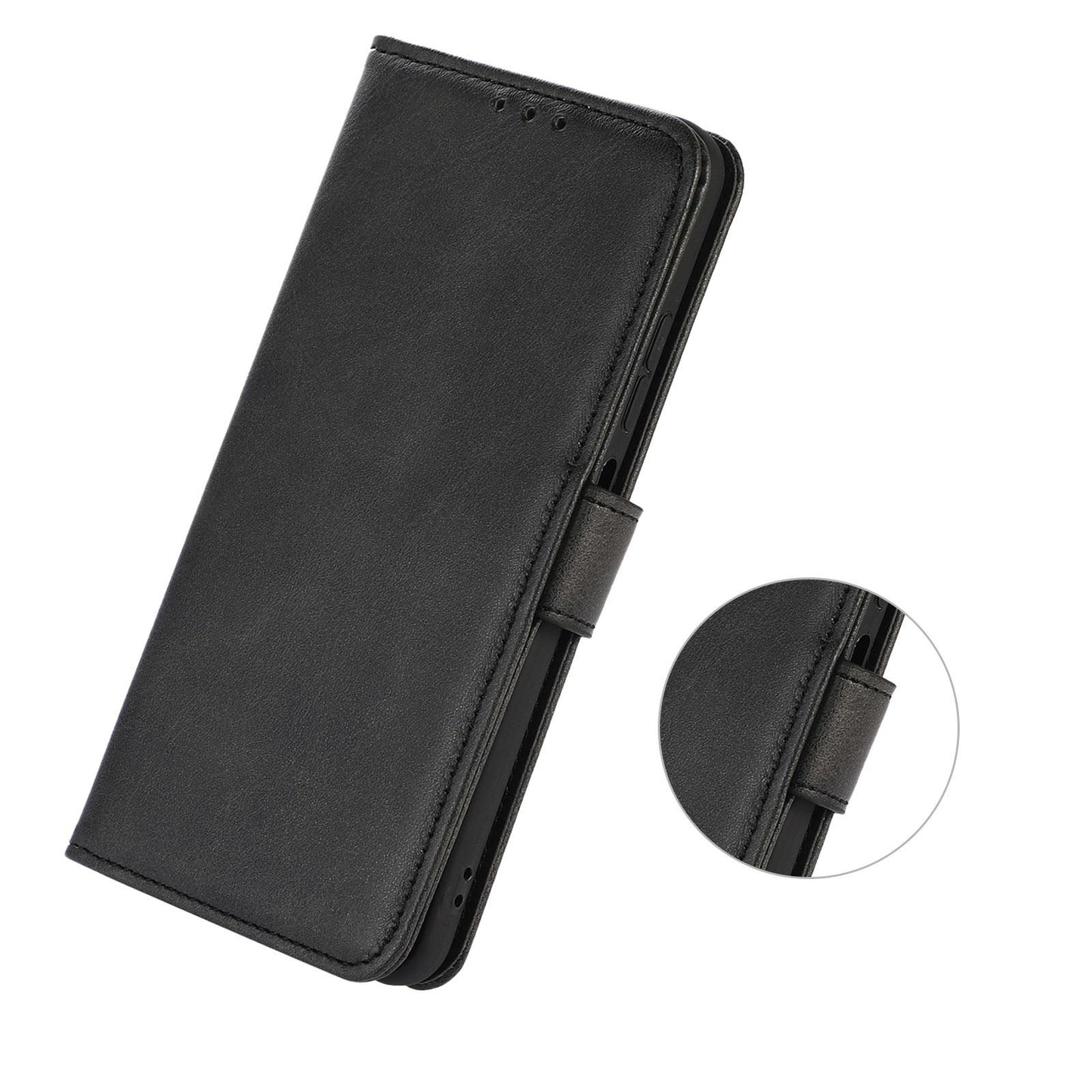 For Redmi K90 Pro Max/Poco F8 Ultra Cow Texture Leather Phone Case(Black)
