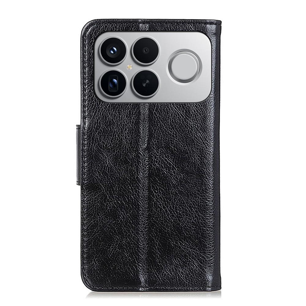 For Redmi K90 Pro Max/Poco F8 Ultra Nappa Texture Horizontal Flip Leather Phone Case(Black)