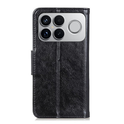 For Redmi K90 Pro Max/Poco F8 Ultra Nappa Texture Horizontal Flip Leather Phone Case(Black)