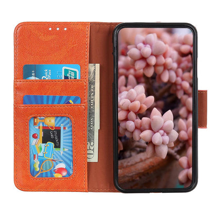 For Redmi K90 Pro Max/Poco F8 Ultra Nappa Texture Horizontal Flip Leather Phone Case(Orange)