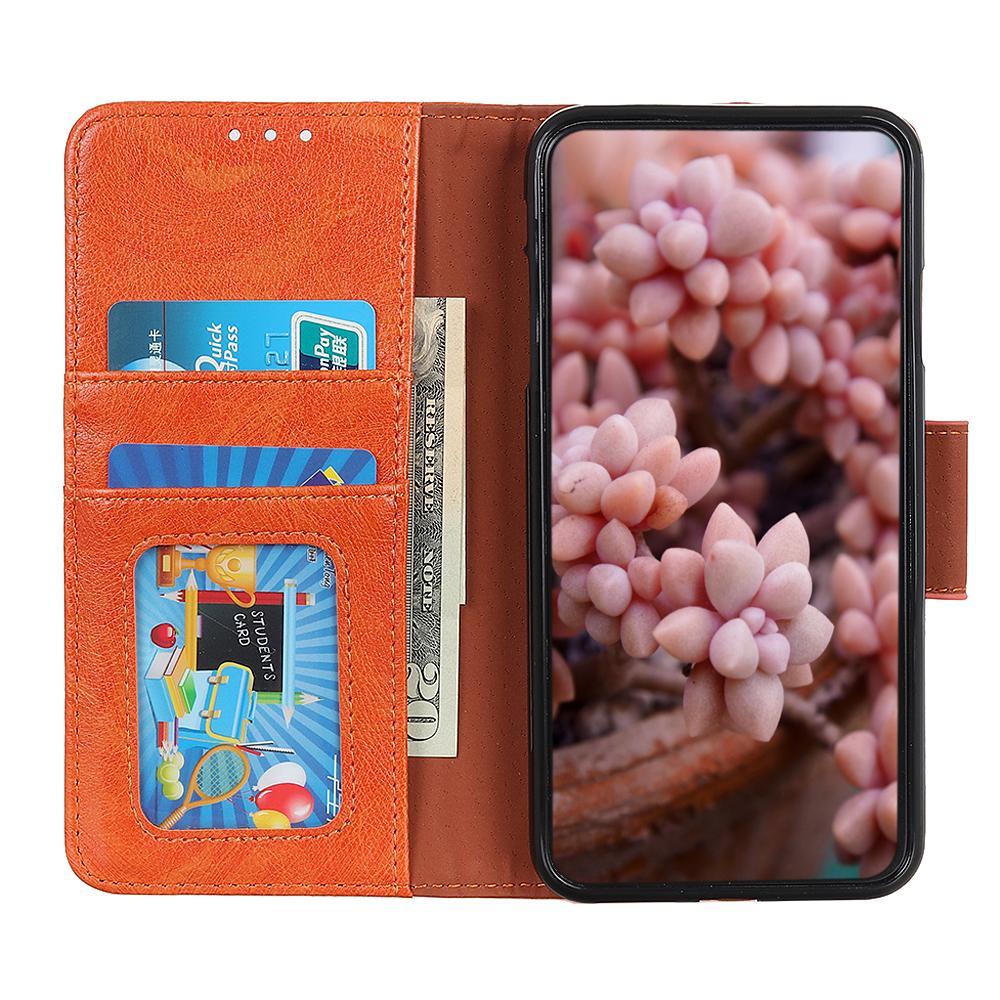 For Redmi K90 Pro Max/Poco F8 Ultra Nappa Texture Horizontal Flip Leather Phone Case(Orange)