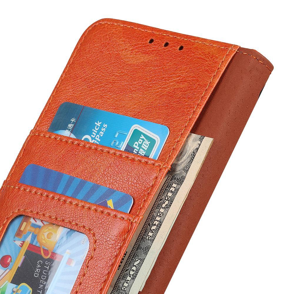 For Redmi K90 Pro Max/Poco F8 Ultra Nappa Texture Horizontal Flip Leather Phone Case(Orange)