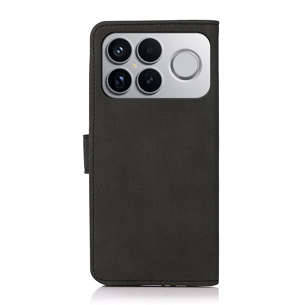 For Redmi K90 Pro Max/Poco F8 Ultra KHAZNEH Matte Texture Leather Phone Case(Black)