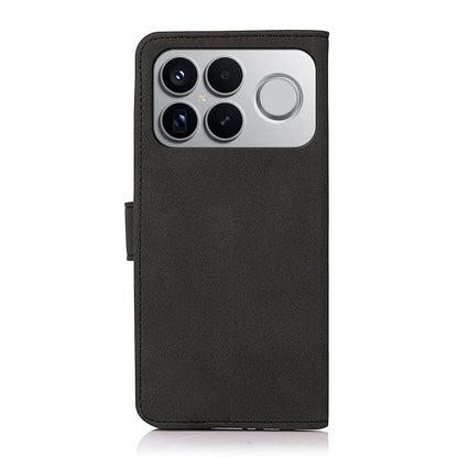 For Redmi K90 Pro Max/Poco F8 Ultra KHAZNEH Matte Texture Leather Phone Case(Black)