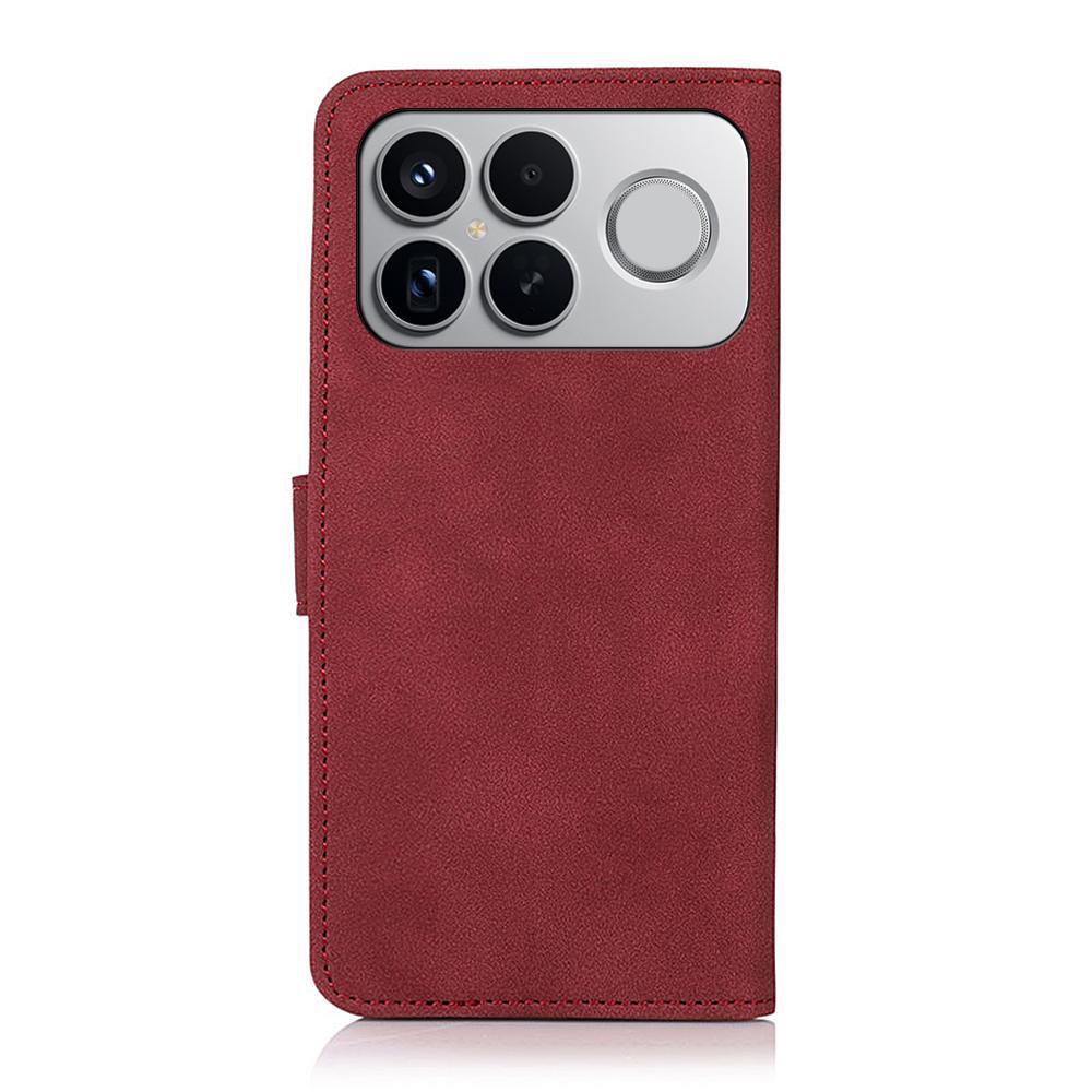 For Redmi K90 Pro Max/Poco F8 Ultra KHAZNEH Matte Texture Leather Phone Case(Red)