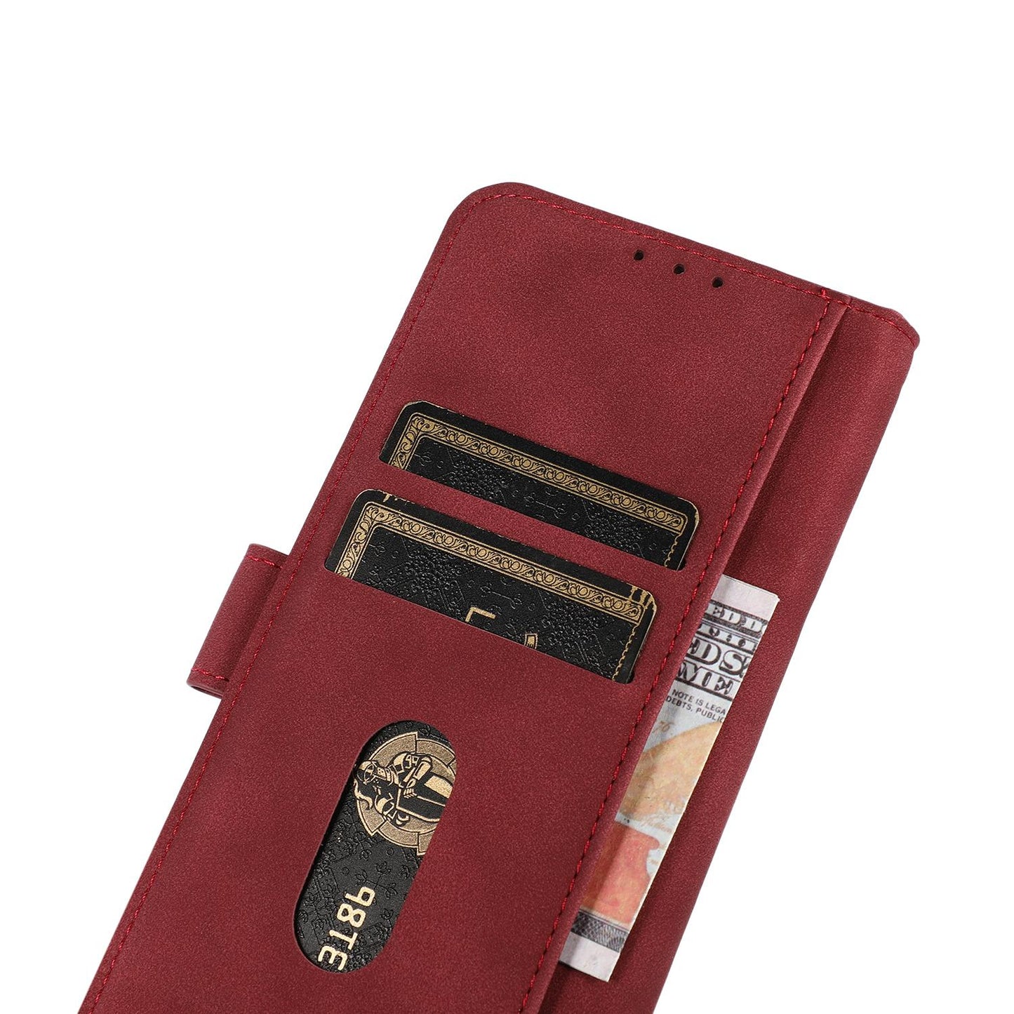 For Redmi K90 Pro Max/Poco F8 Ultra KHAZNEH Matte Texture Leather Phone Case(Red)