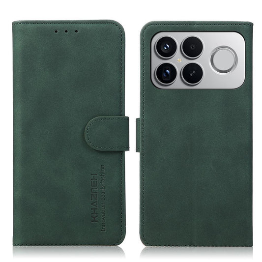 For Redmi K90 Pro Max/Poco F8 Ultra KHAZNEH Matte Texture Leather Phone Case(Green)