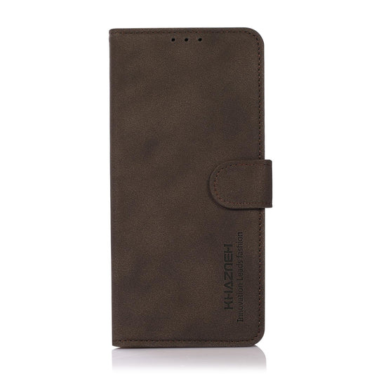 For Redmi K90 Pro Max/Poco F8 Ultra KHAZNEH Matte Texture Leather Phone Case(Brown)