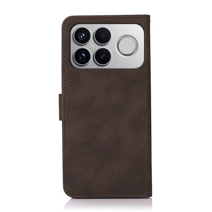 For Redmi K90 Pro Max/Poco F8 Ultra KHAZNEH Matte Texture Leather Phone Case(Brown)