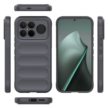 For Redmi K90 Pro Max/Poco F8 Ultra Magic Shield TPU + Flannel Phone Case(Dark Grey)
