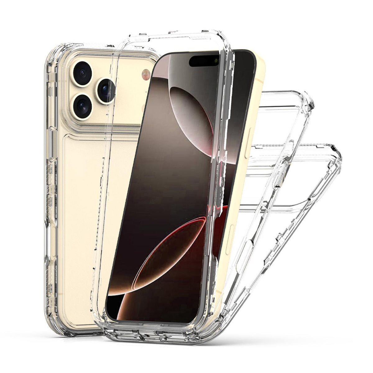 For iPhone 18 Pro Acrylic Transparent Phone Case - Default - EDA006675322
