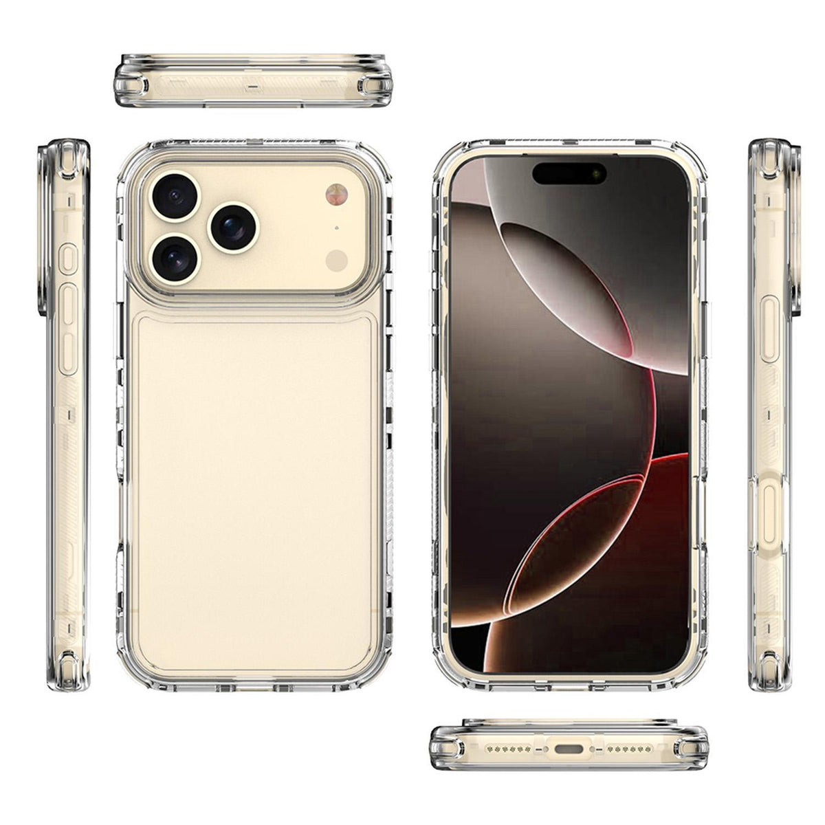 For iPhone 18 Pro Acrylic Transparent Phone Case - Default - EDA006675322