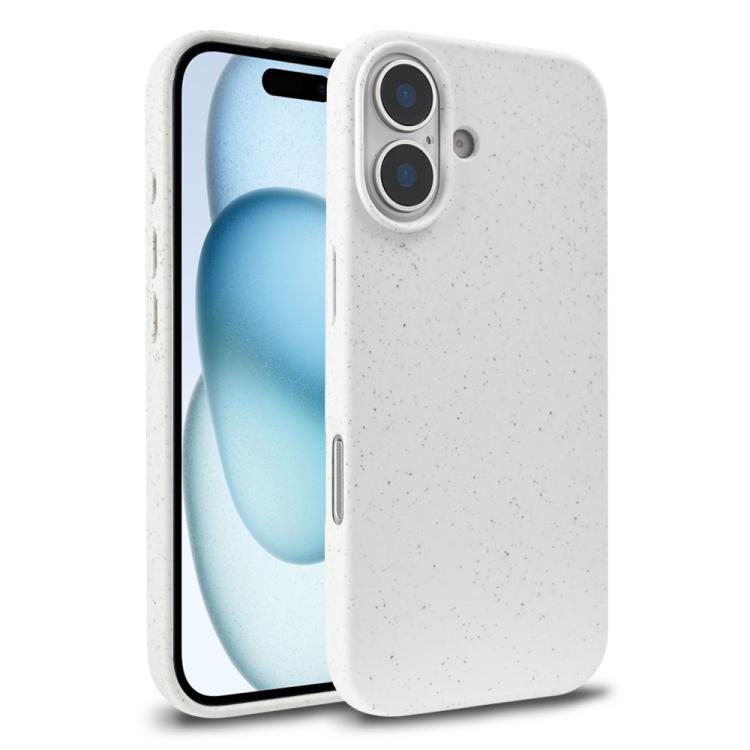 For iPhone 18 Wheat Straw TPU Phone Case - White - EDA006700010H