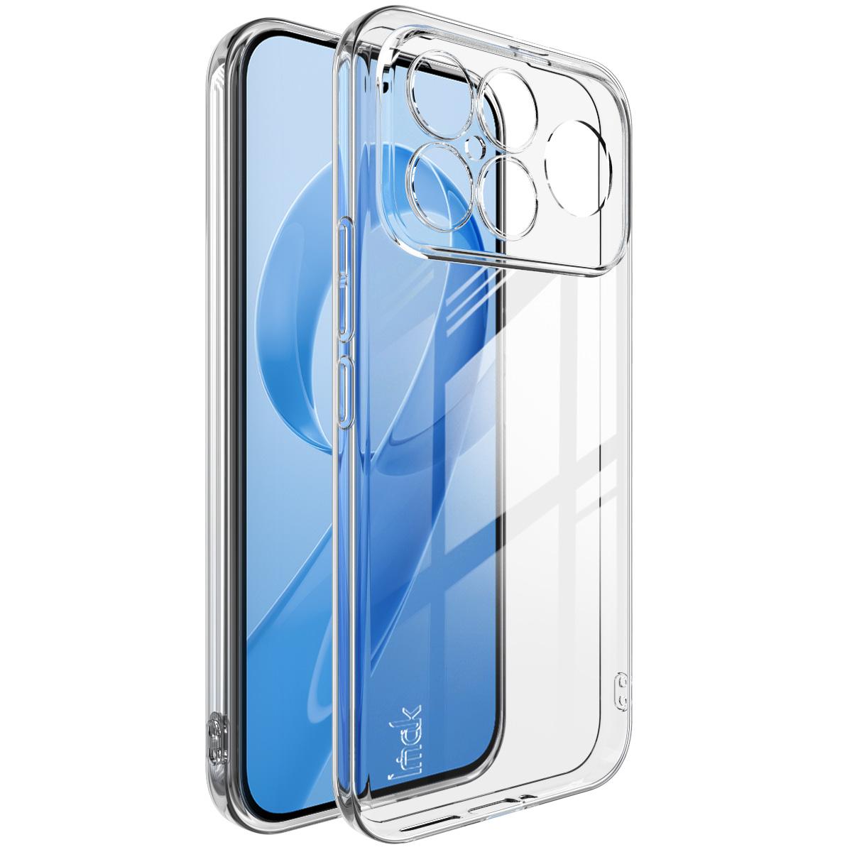 For Redmi K90 Pro Max / Poco F8 Ultra 5G imak UX-5 Series Super Slim Transparent Shockproof TPU Protective Case(Transparent)
