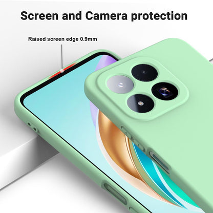 For Xiaomi 17 Max 5G Solid Color Liquid Silicone Dropproof Full Coverage Phone Case - Green - EDA006707032B
