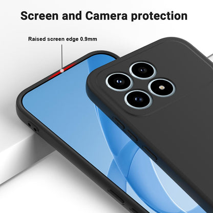 For Redmi K90 / Poco F8 Pro Solid Color Liquid Silicone Dropproof Full Coverage Phone Case(Black)