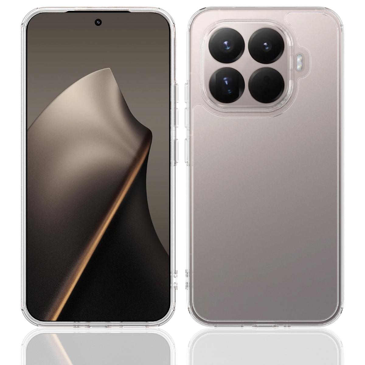 For Xiaomi 17T Pro 5G Scratchproof Acrylic TPU Phone Case - Transparent - EDA006707717A