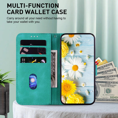 For Redmi Note 17 Pro Max / Note 17 Pro+ 5G Lily Embossed Leather Phone Case - Green - EDA006711027A