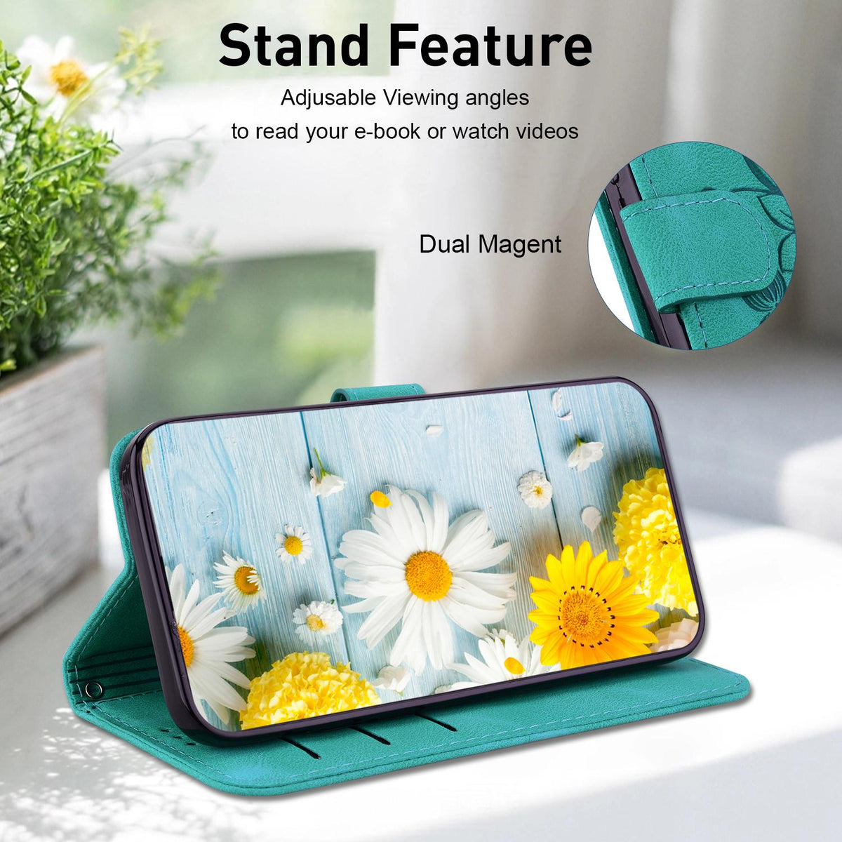For Redmi Note 17 Pro Max / Note 17 Pro+ 5G Lily Embossed Leather Phone Case - Green - EDA006711027A